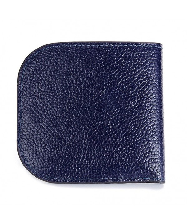 Lady's Cute Wallet Slim Bifold Clutch Wallet Genuine Leather Solid ...