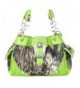 Western Buckle Purse Camouflage Handbag