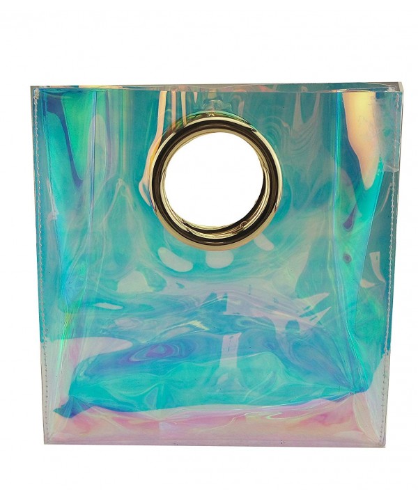 Mogor Handbag Hologram Transparent Shopper