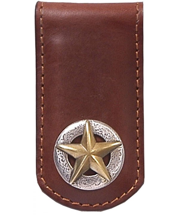 3D Tan Western Money Clip