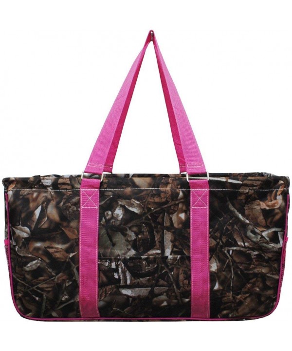 Natural Camo Print Utility Tote