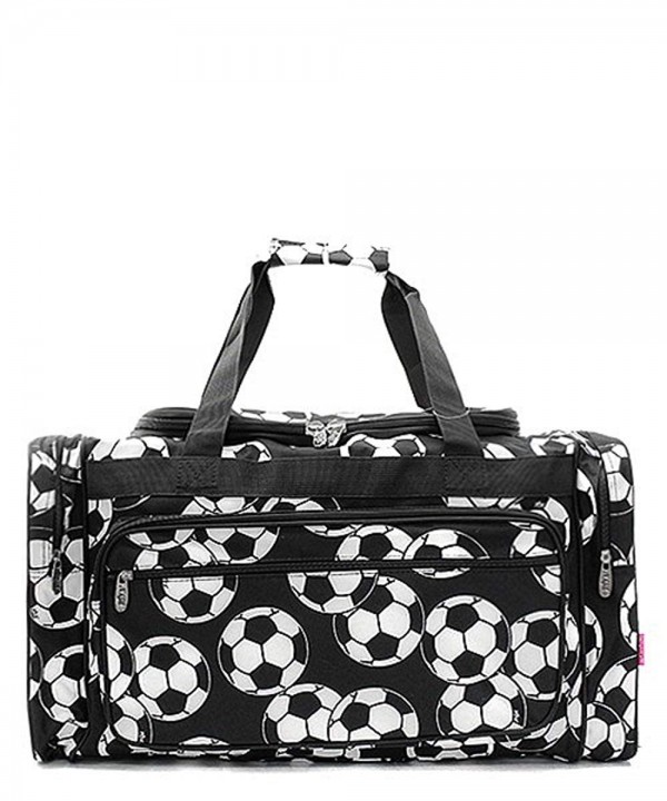 Soccer Print Overnight Duffel Shoulder