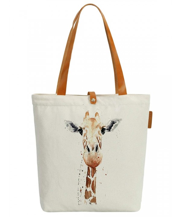 Soeach Womens Giraffe Graphic Shoulder