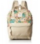 Anello Polyester Canvas Backpacks Flower