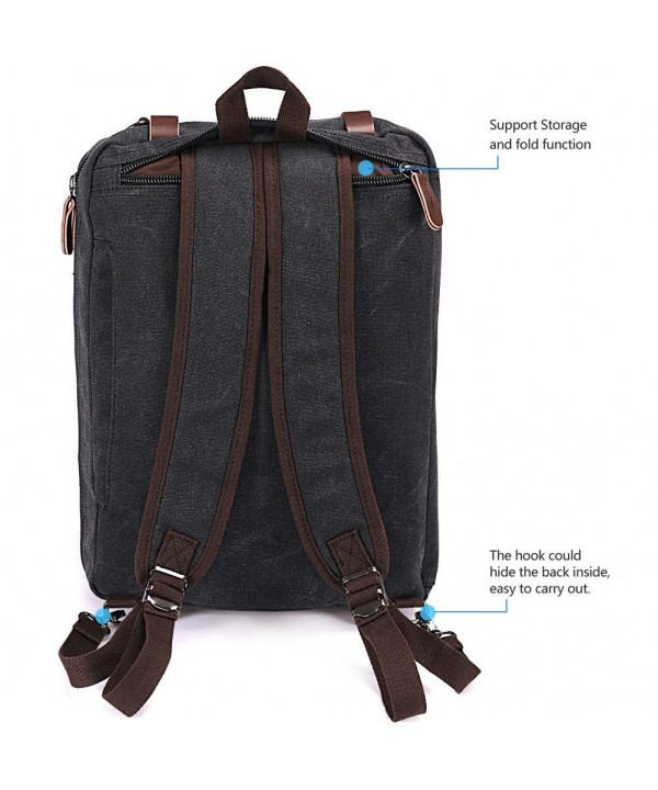 Laptop Backpack-Multifunction Briefcase Messenger Bag 15.6 Inch Laptop ...