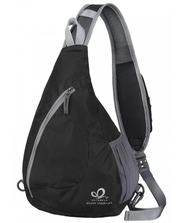 WATERFLY Backpacks Crossbody Shoulder Triangle