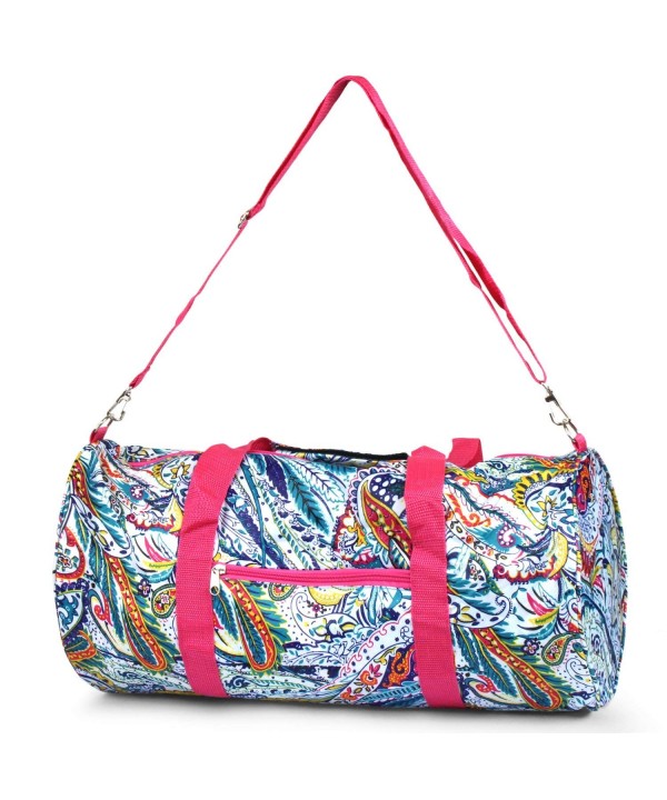 Zodaca Classic Duffel Multicolor Paisley