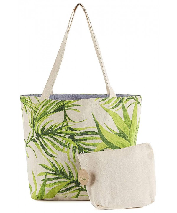 Multi Purpose Tropical Canvas Shopping Shoulder