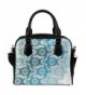 InterestPrint Turtle Leather Shoulder Handbag