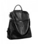 YALUXE Leather Fashion Daypack Backpack