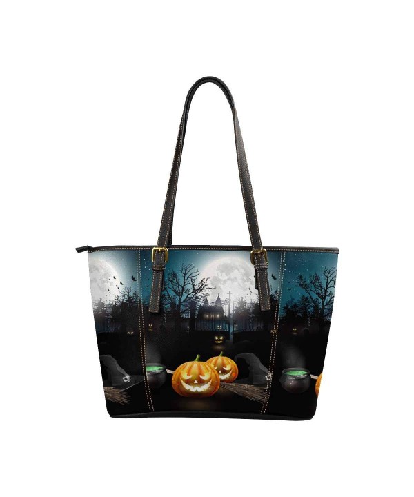 InterestPrint Capacity Shoulder Halloween Pumpkins