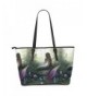 InterestPrint Mermaid Leather Shoulder Handbags