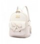 PINCNEL Bowknot Leather Backpack Shoulder