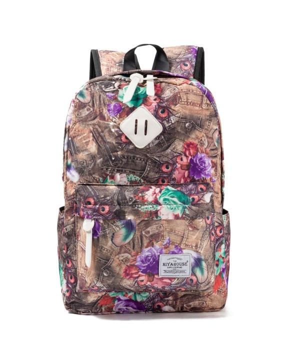 Printed Backpacks Teenage Leisure Backpack