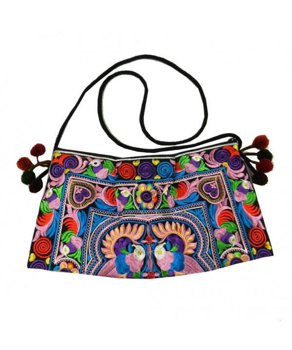 Swingpack Embroidered Crossbody Shoulder Multicolor