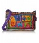 Laurel Burch Crossbody 15 Inch Patchwork