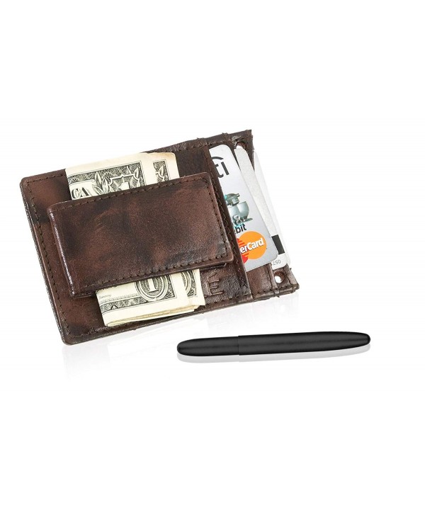 Fisher Suvelle Leather Magnetic Wallet