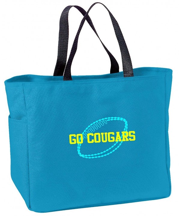 Personalized Embroidered Football Essential Turquoise