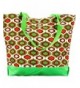 SLM Large Printed Shopper Bag Retro