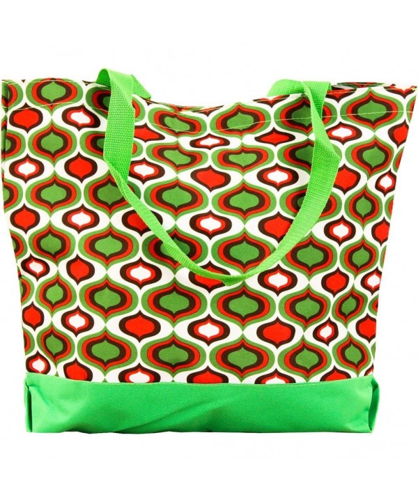 SLM Large Printed Shopper Bag Retro