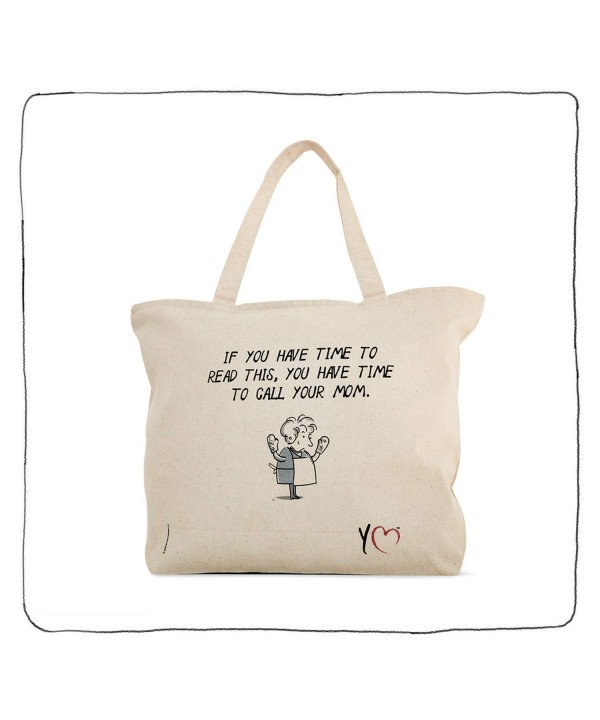 YM Tote Bag Zippered Character