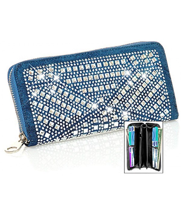 Zzfab Sparkle Wallet Matching Rhinestone