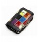 Genuine Leather Wallets Patchwork Pocket