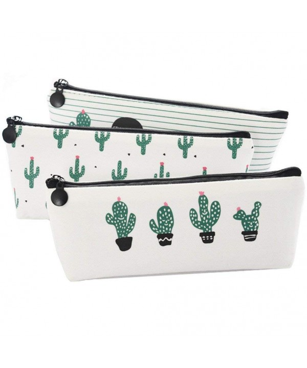 Canvas Cactus Pencil Stationery Cosmetic