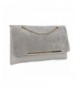 Fashionably Leather Envelope Clutch Handbag