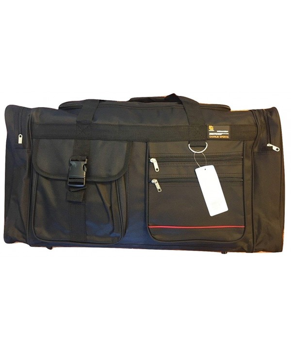 BLACK Capacity Duffle Luggage Suitcase