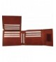 Wallets Leather Bi fold Flip up Burgundy