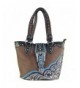 Buckle Concho Rhinestone Shoulder Handbag