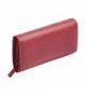 Avanco Womens Leather Purse Cherry