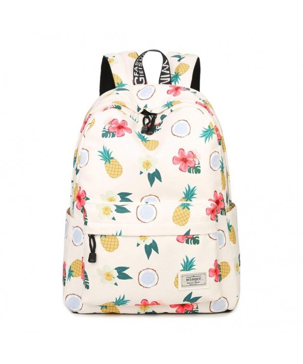 YAMAMA vegetable waterproof schoolbag Pineapple