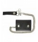 Leather Tri fold Chain Wallet 946 14