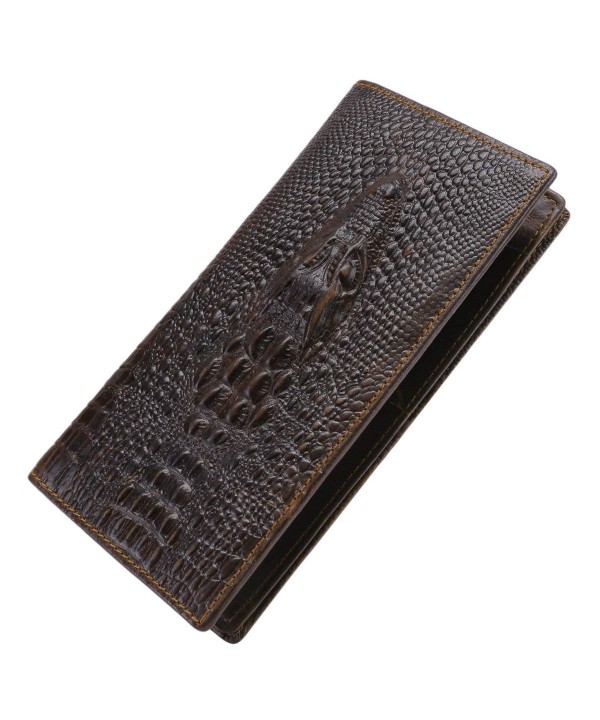 Itslife Cowhide Leather Alligator Embossing