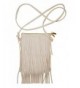 Mini Leather Crossbody Bag White