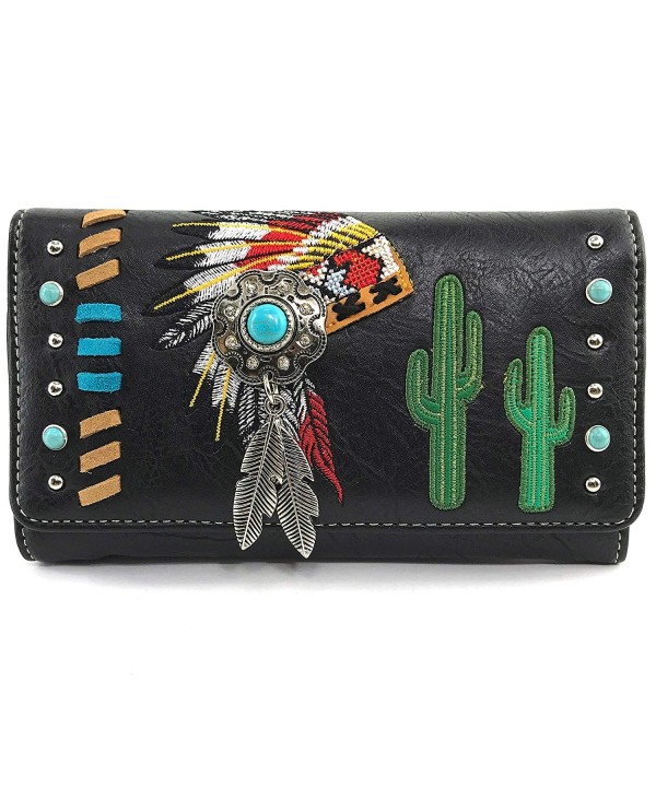 Justin West Chieftain Embroidered Concealed