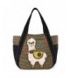 Chala Carryall Llama Olive Stripe