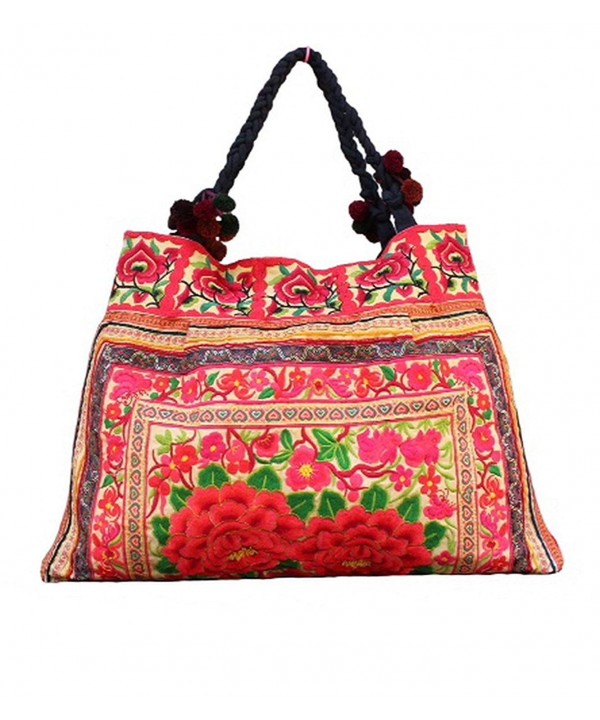 Canvas Beach Bags and Totes for Women Zippered Beach Shoulder Bag ...