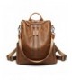 Leather Backpack Casual Lightweight Earphone