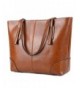 YALUXE Stylish Genuine Leather Shoulder