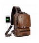Vintage Backpack Capacity External Earphone