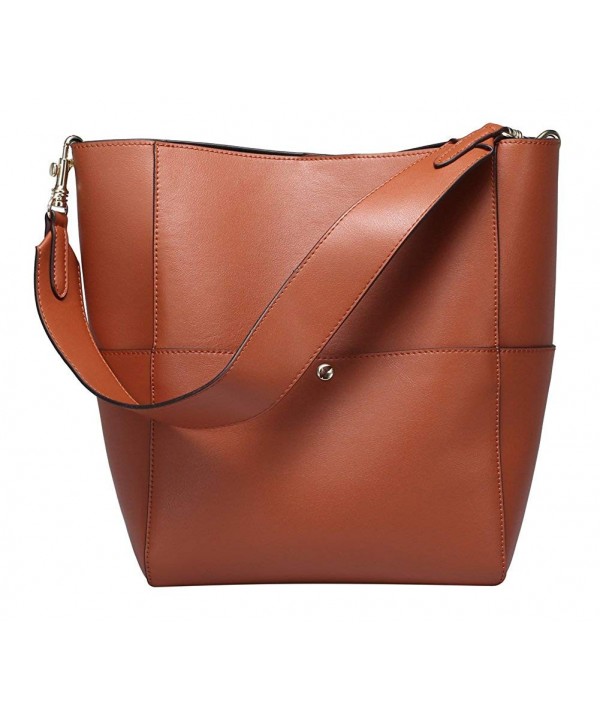 CLELO Womens Leather Handbag Pouch