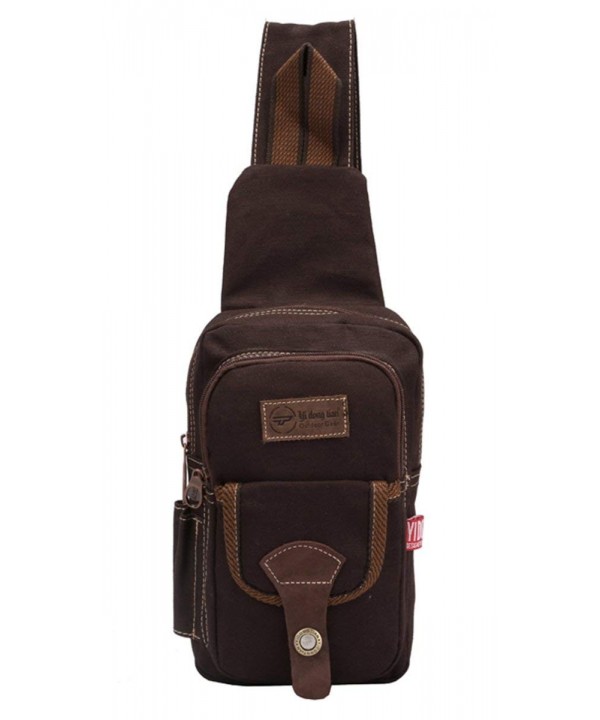 Genda 2Archer Canvas Messenger Coffee