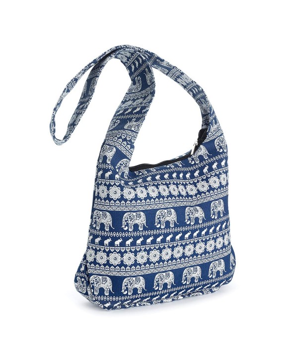 Tribal Elephant Slouch Messenger Shoulder