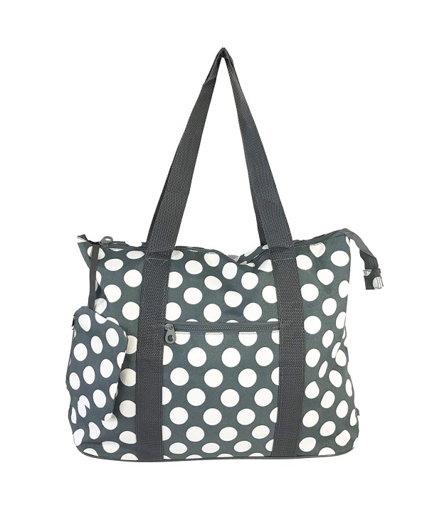 Allgala Tote Bag Polkadot Grey AE4418LPDGY