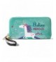 Wristlet Ladies Wallet Around Compartment