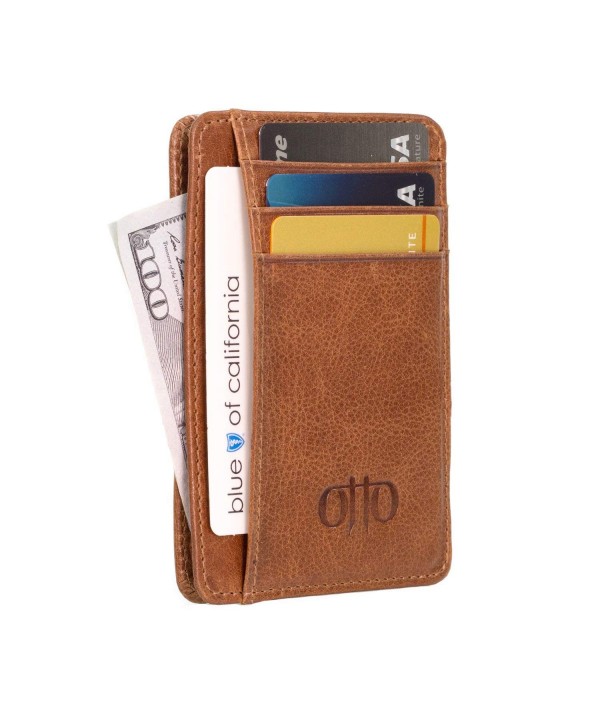 Otto Genuine Leather Wallet - Bank Cards- Money- Driver's License ...