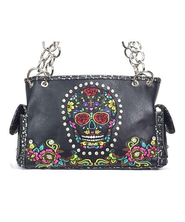 Rhinestone Studded Concealed Western handbag